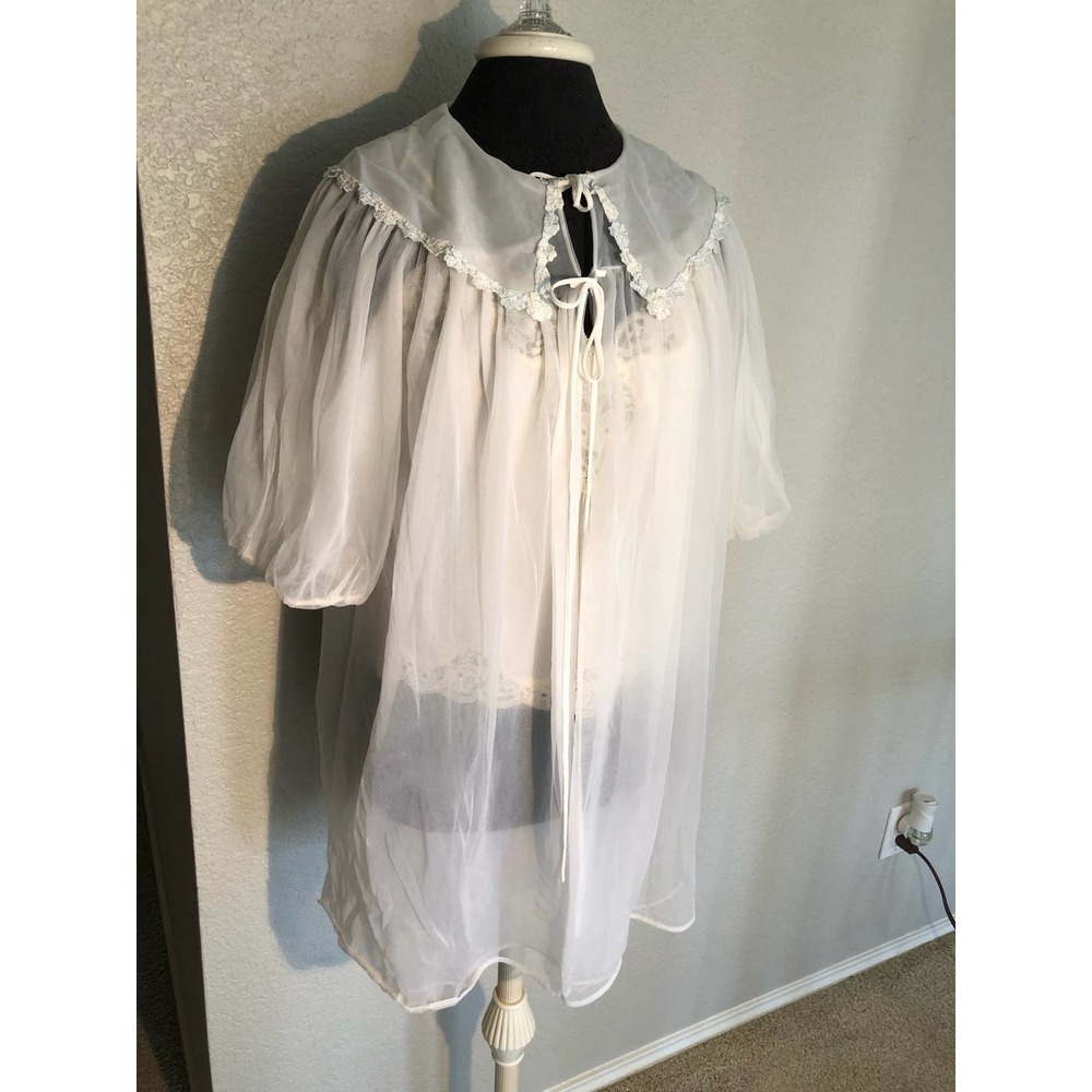Vintage nightie camisole robe